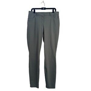 Lululemon City Sleek Slim-Fit 5 Pocket High-Rise Pant Grey Sage Size 32 Women’s
